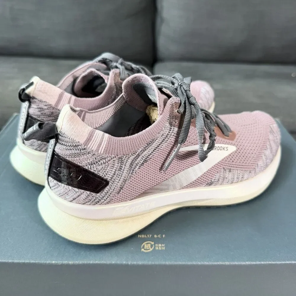 Brooks Levitate 4 Primrose Blackened Pearl Pink Running Shoes Women's Size 7.5